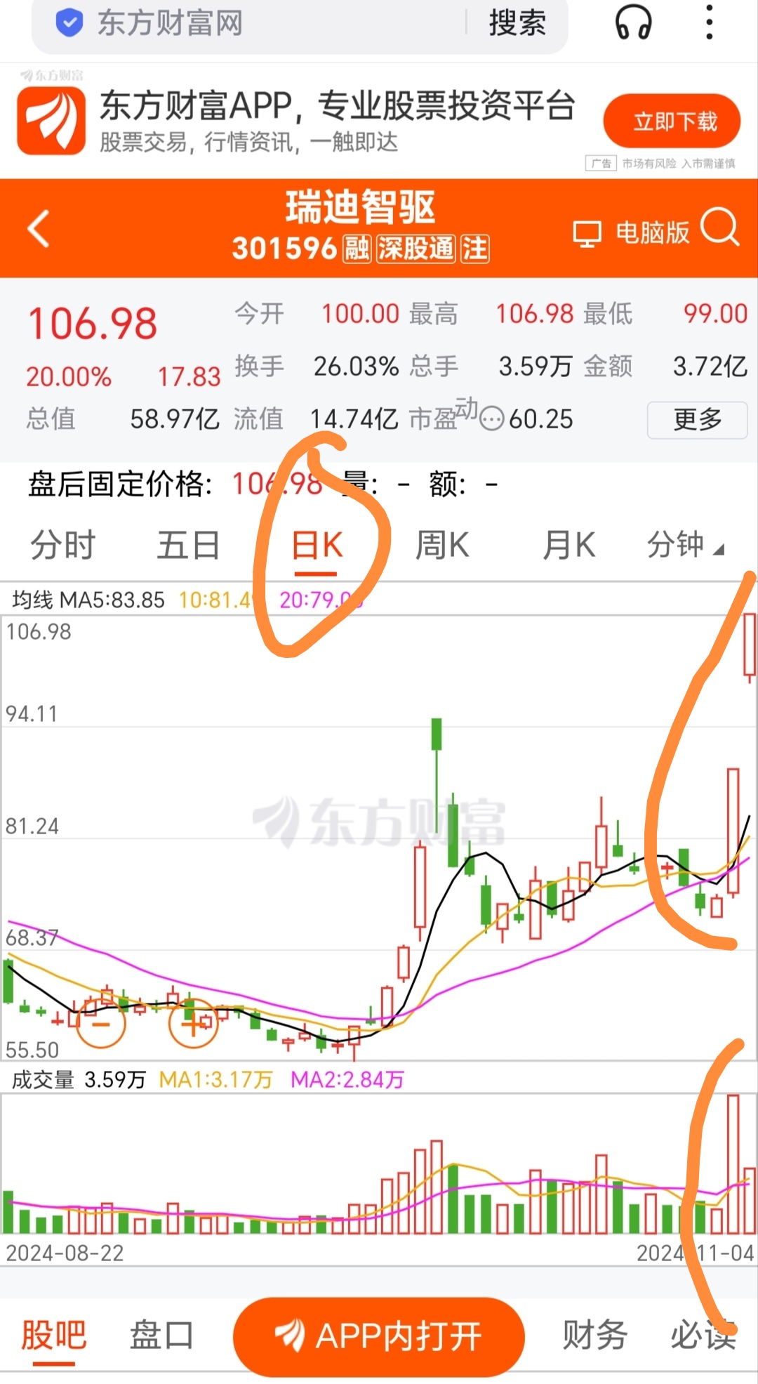 55只股涨停 最大封单资金4.89亿元