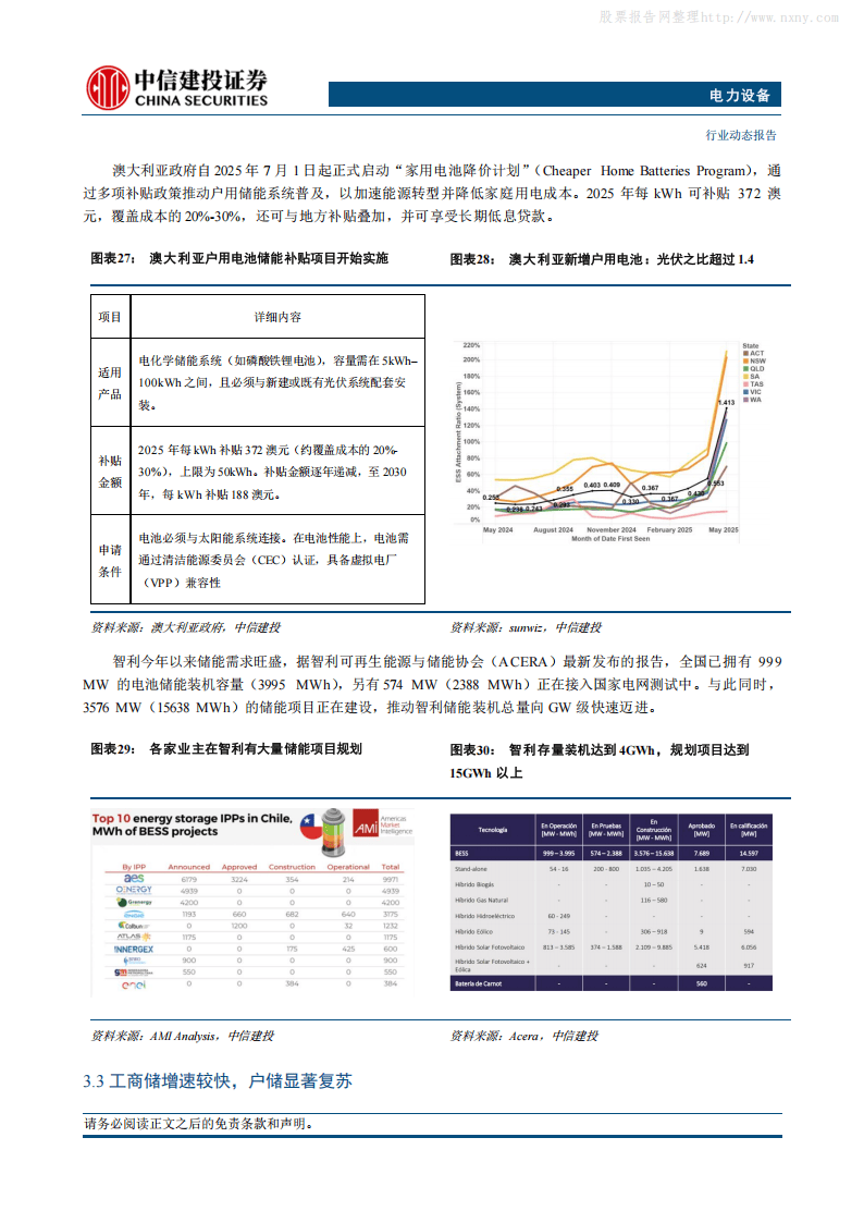 中信建投:看好储能及锂电行业基本面