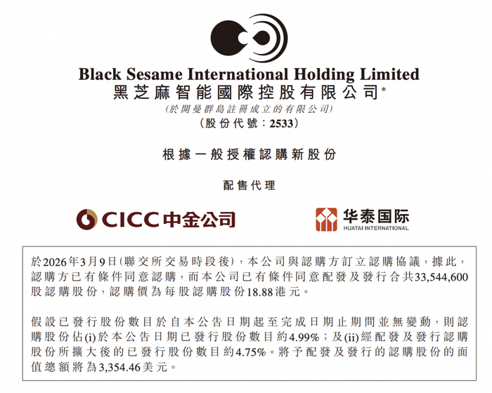 协鑫新能源拟配售1.27亿股 净筹资约1.31亿港元
